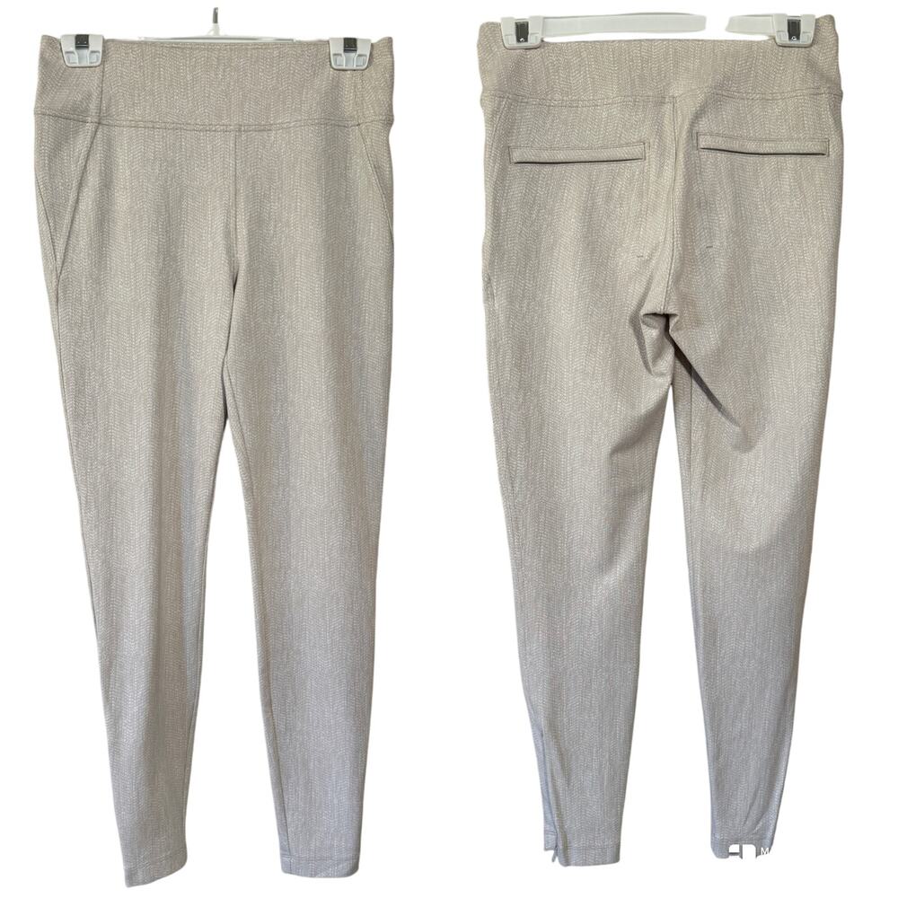 Athleta Delancey Skylight 736626 Leggings Braiden Texture Size Small Yoga EUC
